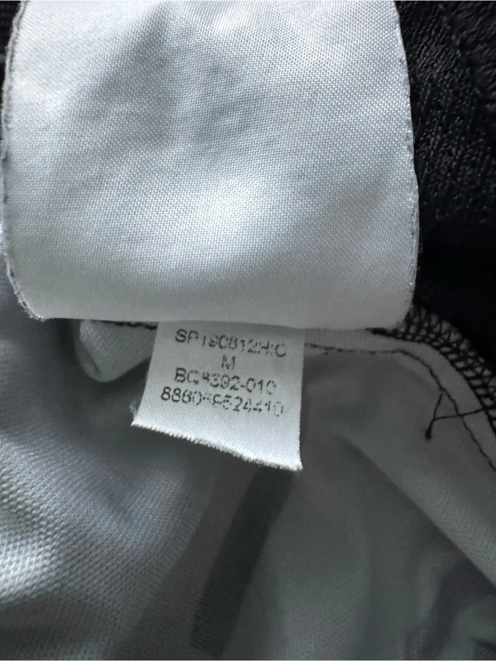 Jordan Black and White Center Logo Athletic Shorts